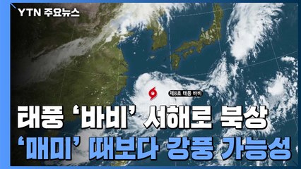 바람이 무서운 태풍 '바비'...역대급 '폭풍' 몰아칠 듯 / YTN