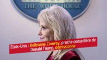 États-Unis : Kellyanne Conway, proche conseillère de Donald Trump, démissionne
