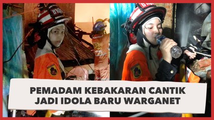 Petugas Damkar Cantik Ini Jadi Idola Baru Warganet