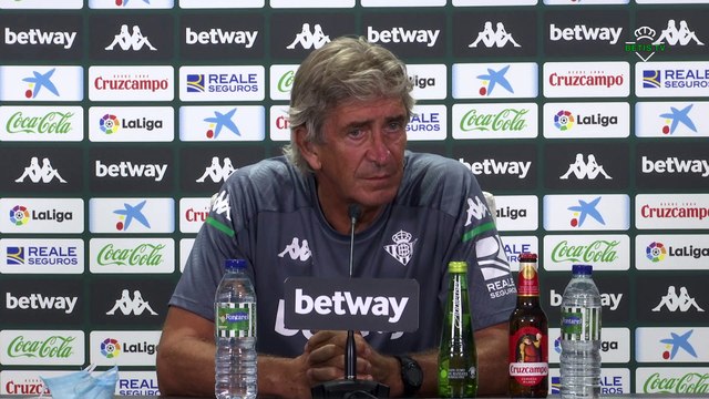 Manuel Pellegrini hace el primer balance de la pretemporada del Betis