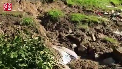 Sel ve heyelan nedeniyle yaşadığı çaresizliği böyle anlattı