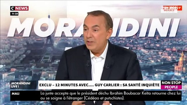 Morandini Live : Guy Carlier amaigri sur une photo, il rassure sur son état de santé (Vidéo)
