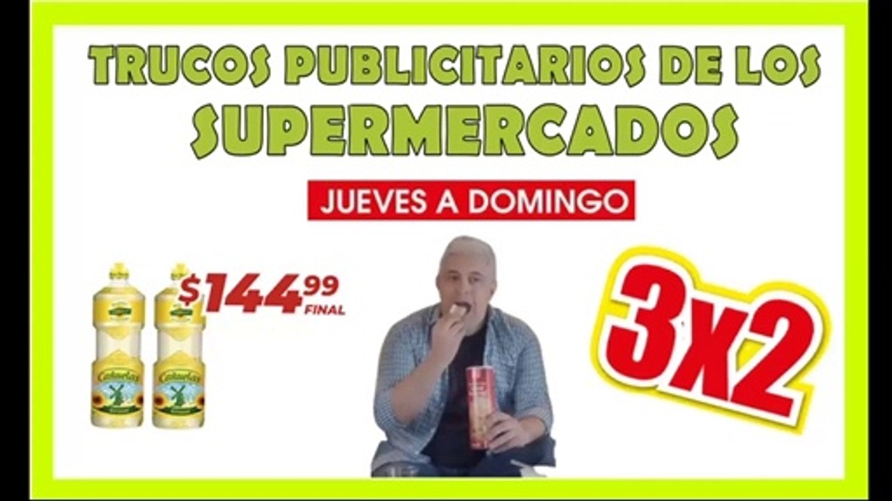 TRUCOS PUBLICITARIOS de los SUPERMERCADOS