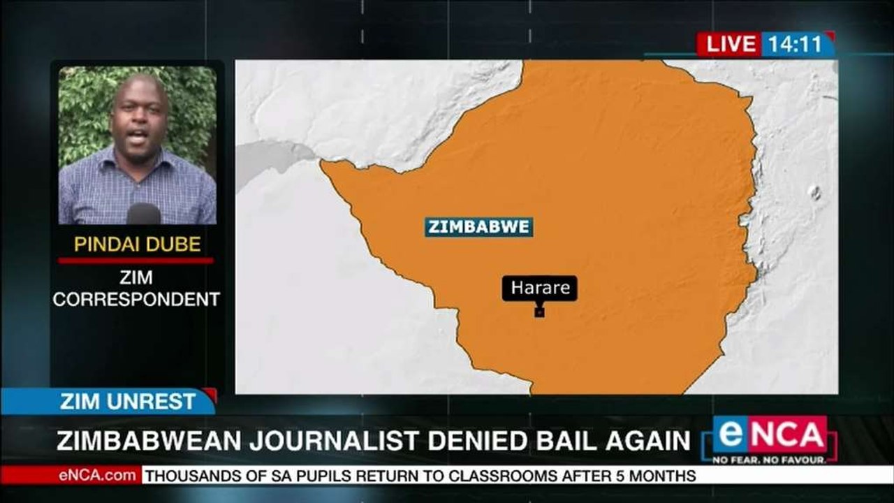 Zimbabwean journalist denied bail again