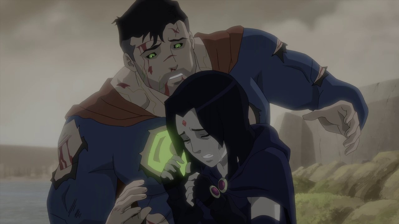 Justice League Dark: Apokolips War (2020) Superman Stops Raven from ...