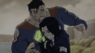 Justice League Dark: Apokolips War (2020) Superman Stops Raven from Harming Herself Scene [4K]