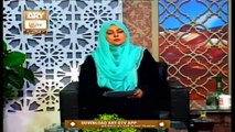 Fazail e Shahadat | Female Talk Show | 24th August 2020 | ARY Qtv