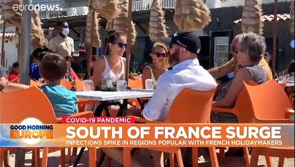Are French holidaymakers behind a spike in COVID-19 cases?