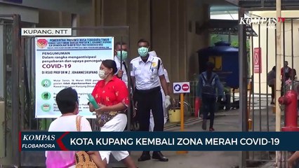 Kota Kupang Kembali Zona Merah Covid-19
