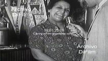 Reportaje a la madre del cantante Leo Dan en Buenos Aires 1967
