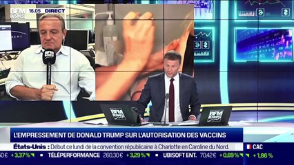 Gregori Volokhine : l'empressement de Donald Trump sur l'autorisation des vaccins - 24/08