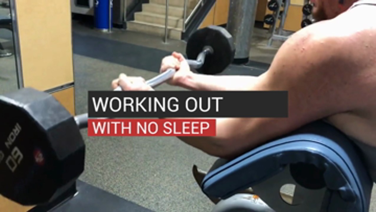 Working Out With No Sleep