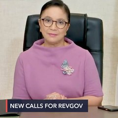 Robredo blasts call for revolutionary government: 'Ang laking kalokohan'