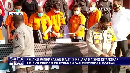 12 Pelaku Penembakan Maut di Kelapa Gading Tertangkap, Ternyata Ini Motifnya