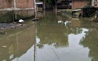 गलियां हुई तालाब में तब्दील, जनता की बढ़ी परेशानियां