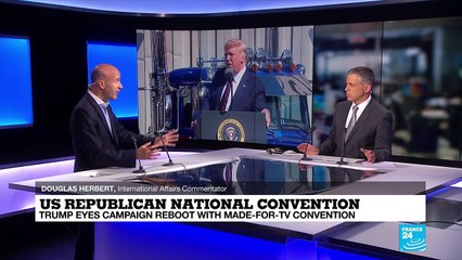 Unconventional: Trump puts stamp on made-for-TV Republican event