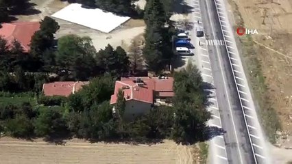 Jandarma’dan helikopter ile hava destekli trafik denetimi