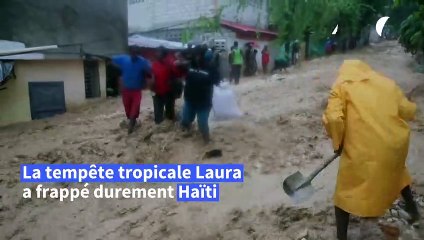 Météo: Haïti durement frappée par la tempête tropicale Laura