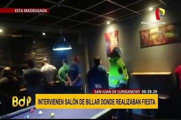 Emergencia sanitaria: continúan organizando fiestas y reuniones en distintos puntos de Lima