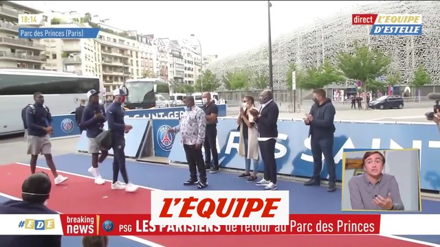 Le retour du PSG au Parc des Princes - Foot - C1 - PSG