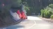 Isola d'Elba - Auto prende fuoco, scongiurato incendio boschivo (24.08.20)