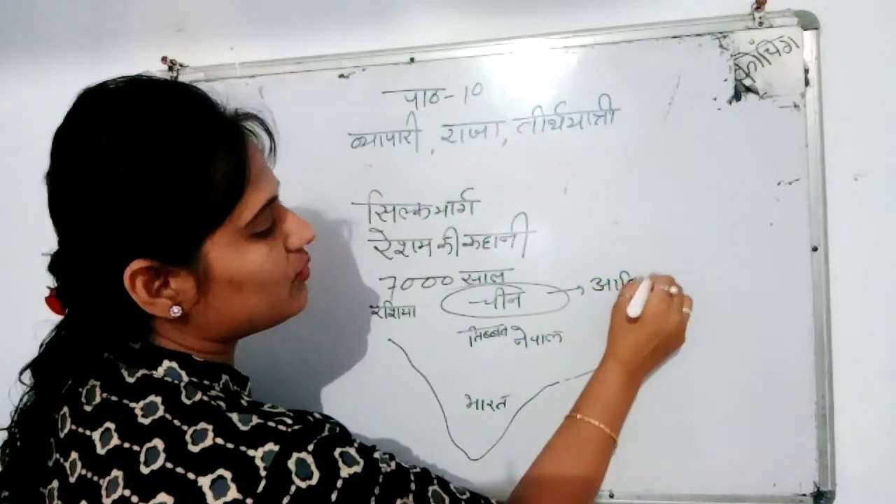 कक्षा-6 (हमारे अतीत) अध्याय-10 (व्यापारी, राजा और तीर्थयात्री) | NCERT HISTORY CLASS-6 NOTES