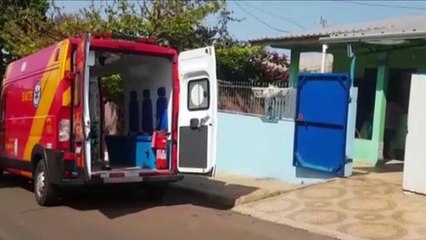 Adolescente de 14 anos é socorrida após sofrer queda de mesmo nível
