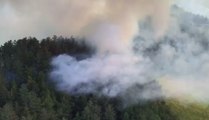 Casola Valsenio (RA) - Incendio sul Monte Battaglia (24.08.20)