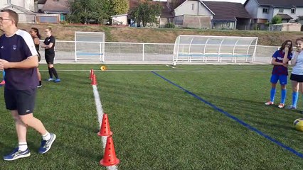 FÉMININES / ENTRAINEMENT DE REPRISE A MIREBEAU 1/3 (24/08)