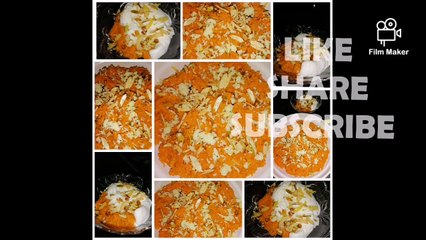 gajar ka halwa with ice cream,gajar ka halwa recipe.