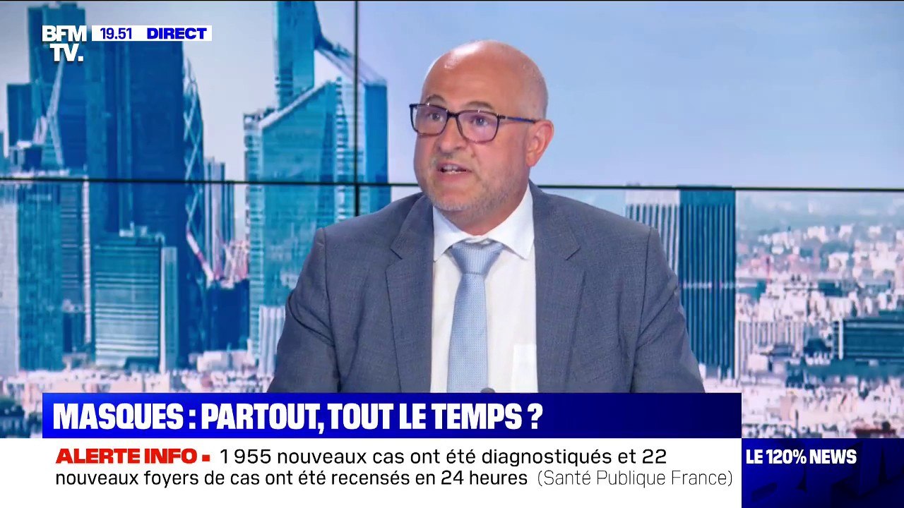 Le Haut Conseil de la santé publique va se prononcer sur "des adaptations" du port du masque dans les entreprises, selon Laurent Pietraszewski