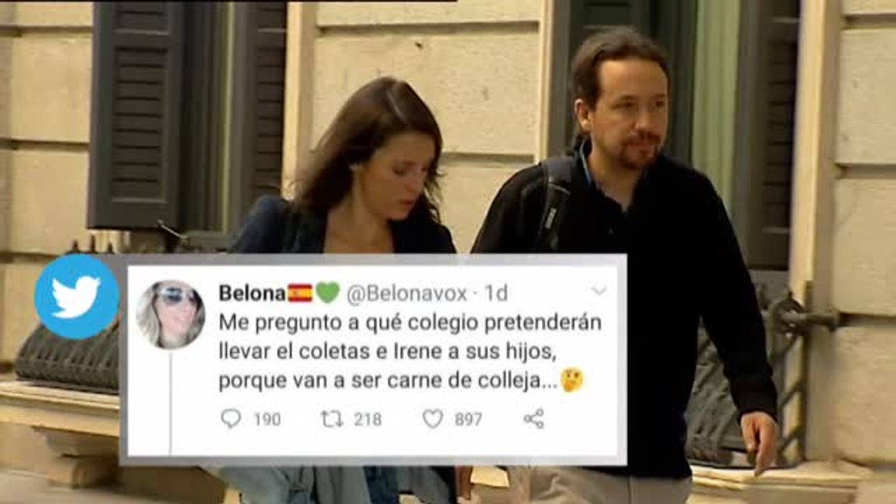 Iglesias y Montero denuncian en comisaría el acoso que sufren en su casa y en redes sociales