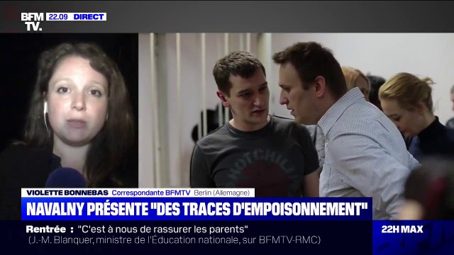 L’opposant russe Alexeï Navalny présente des traces d’empoisonnement