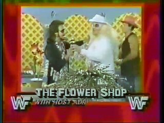 Adrian Adonis Flower Shop with Roddy Piper 09-06-1986