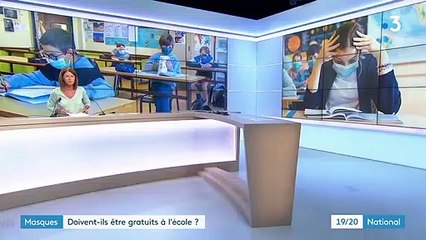Rentrée scolaire : les masques doivent-ils être gratuits à l'école ?