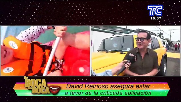David Reinoso se pronuncia sobre la aplicación que cobra por saludos de artistas
