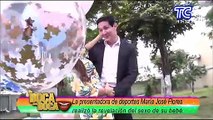 La presentadora María José Flores reveló el sexo de su bebé