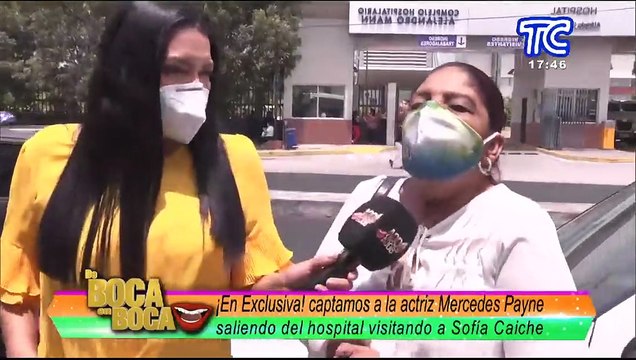 Mercedes Payne, amiga de Sofía Caiche, cuenta el verdadero estado de salud de la actriz