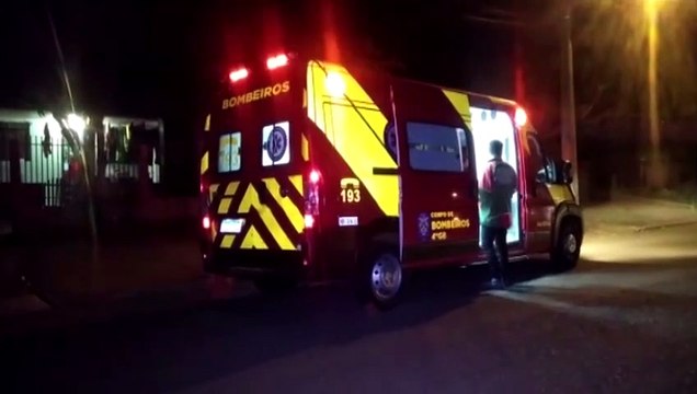 Idoso fica ferido ao sofrer queda no Bairro Santa Felicidade