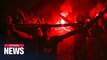 Violence in Paris as PSG fans clash with riot police after losing Champions League final