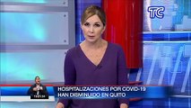 Hospitalizaciones por covid-19 han disminuido en Quito durante la última semana, así lo confirmó Jorge Wated, presidente del directorio del IESS.