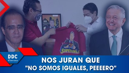 Juran que "no somos iguales, peeeero"