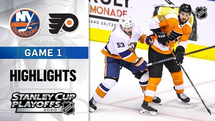 NHL Highlights | Islanders @ Flyers 8/24/2020