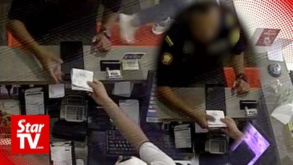 Video of enforcement officer receiving money goes viral