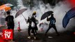 Hong Kong police fire tear gas at street demonstrators