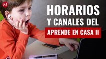 ¿Listos para regresar a clases? Conoce los horarios y canales del Aprende en Casa II