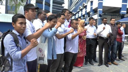 TangkapMO1 rally organisers, speakers questioned