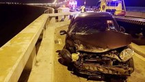 Car plunges into sea after collision on Penang Bridge