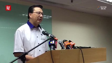 Liow: MCA objects to EC's redelineation proposal