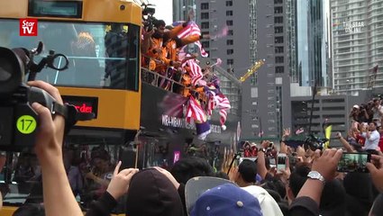 Malaysian Paralympians touched by euphoric homecoming welcome